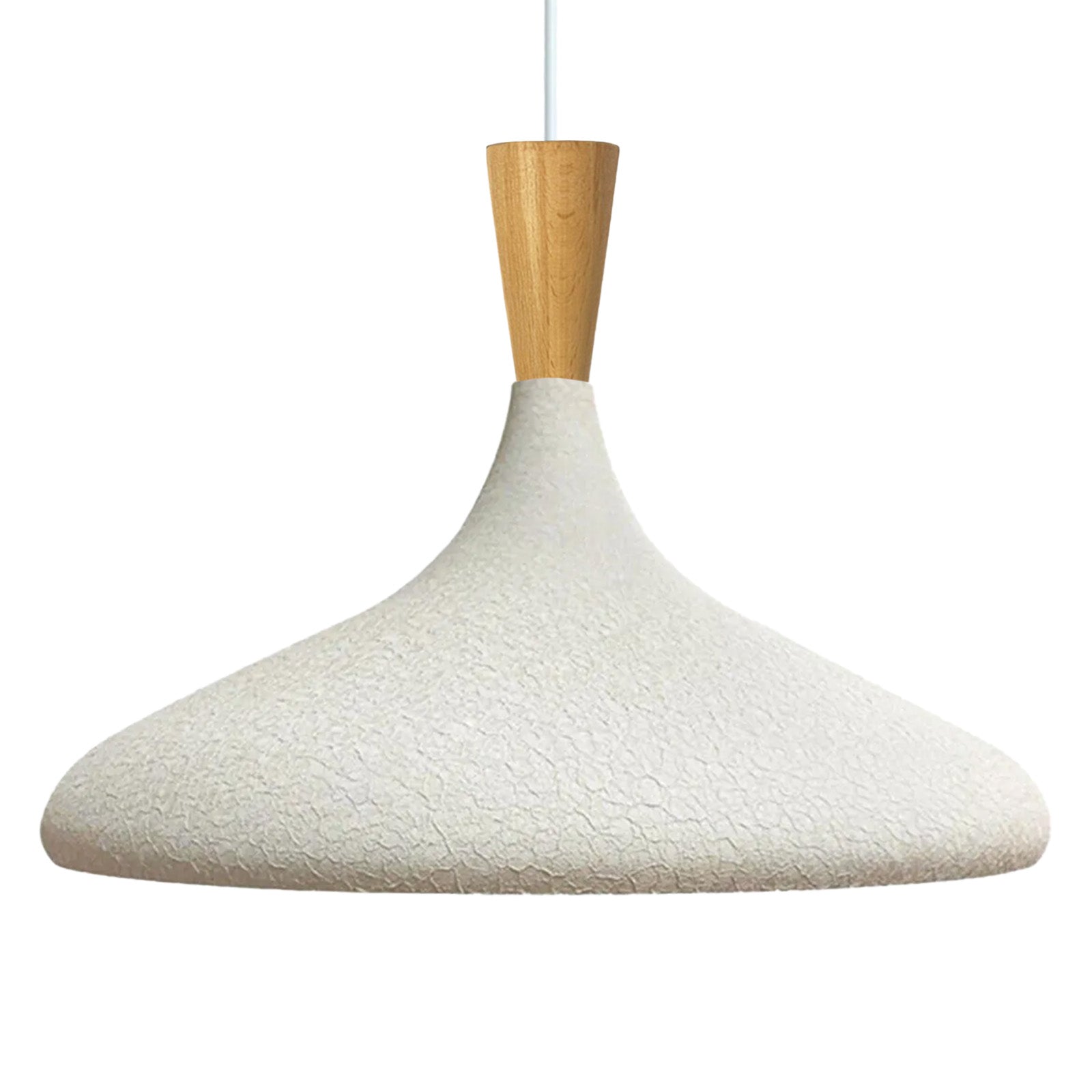 Champion Trichterkopf-Kronleuchter aus Holz